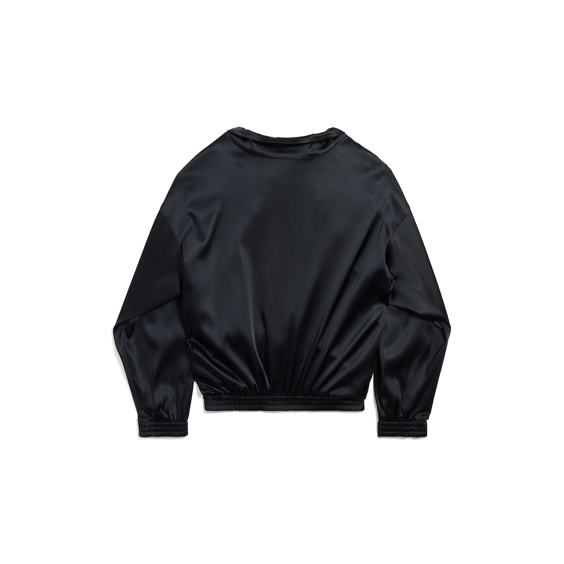 Women's Off-shoulder Tracksuit Jacket in Black - 6