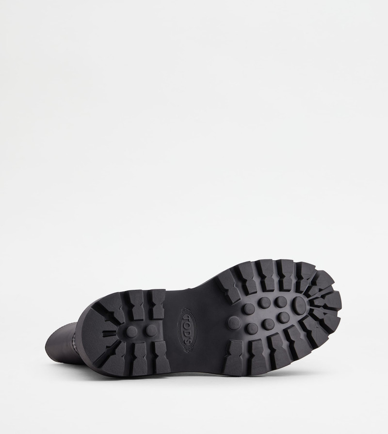 KATE ANKLE BOOTS IN LEATHER - BLACK 4