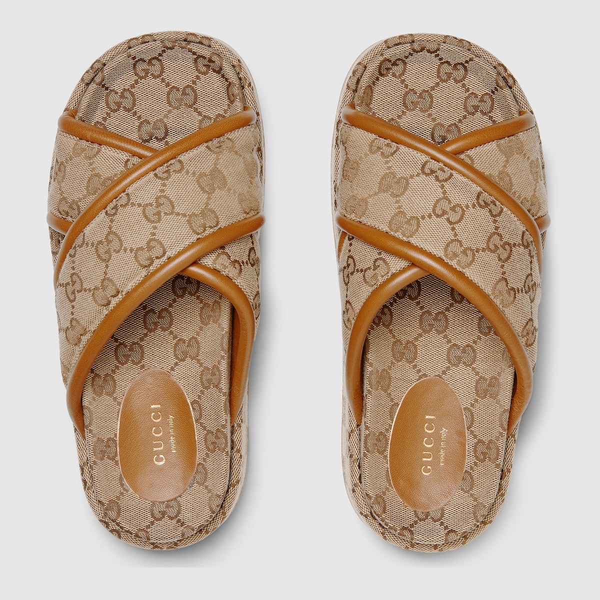 Women's GG platform sandal - 5