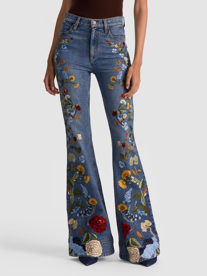 BEAUTIFUL EMBROIDERED JEAN 1