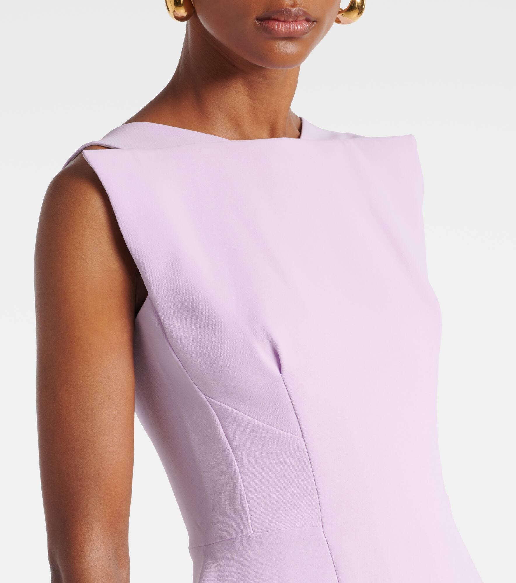 Singular open-back cocktail dress - 4