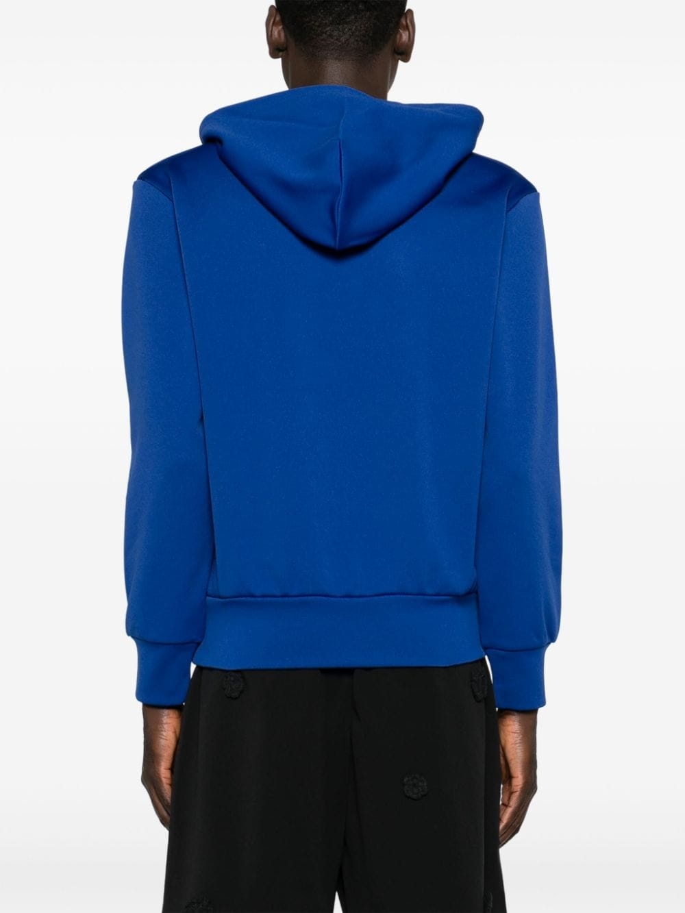 heart-motif drawstring hoodie - 5