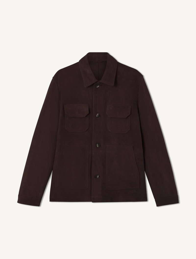 RAVI SUEDE OVERSHIRT 1