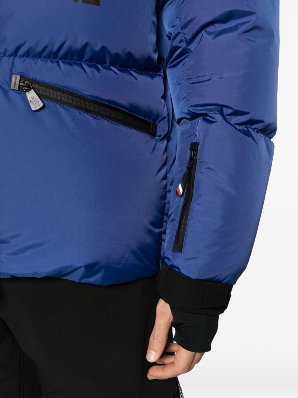 Verdons logo-print hooded jacket - 5