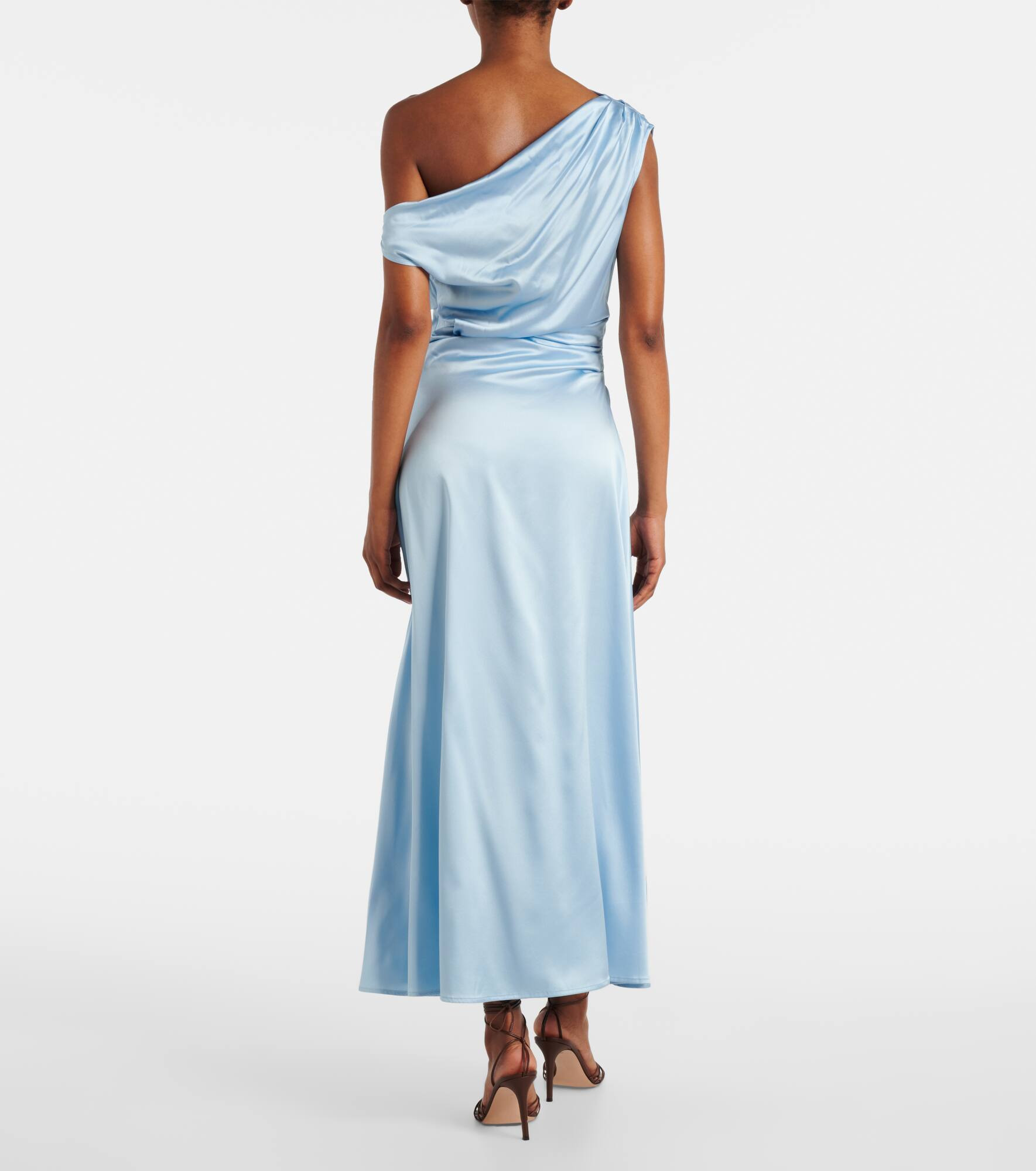 Phare silk-blend satin cocktail dress - 3