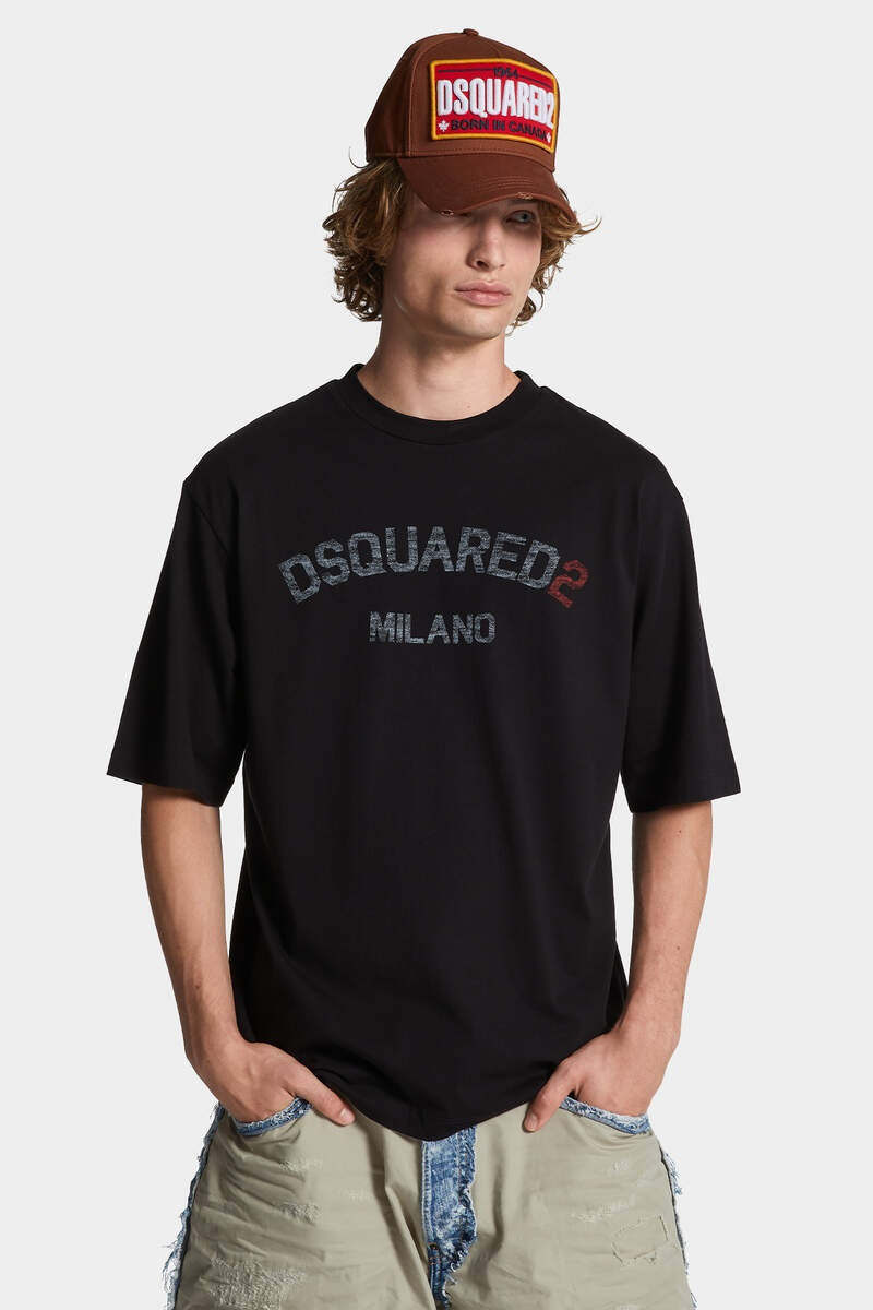 LOOSE FIT FADED LOGO T-SHIRT 3