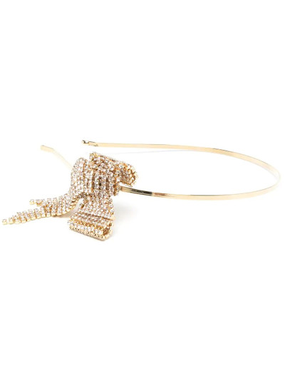 Rosantica crystal bow-embellished hairband outlook
