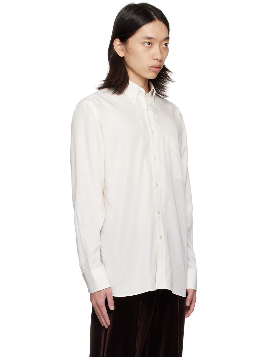 Off-White Button Shirt - 2