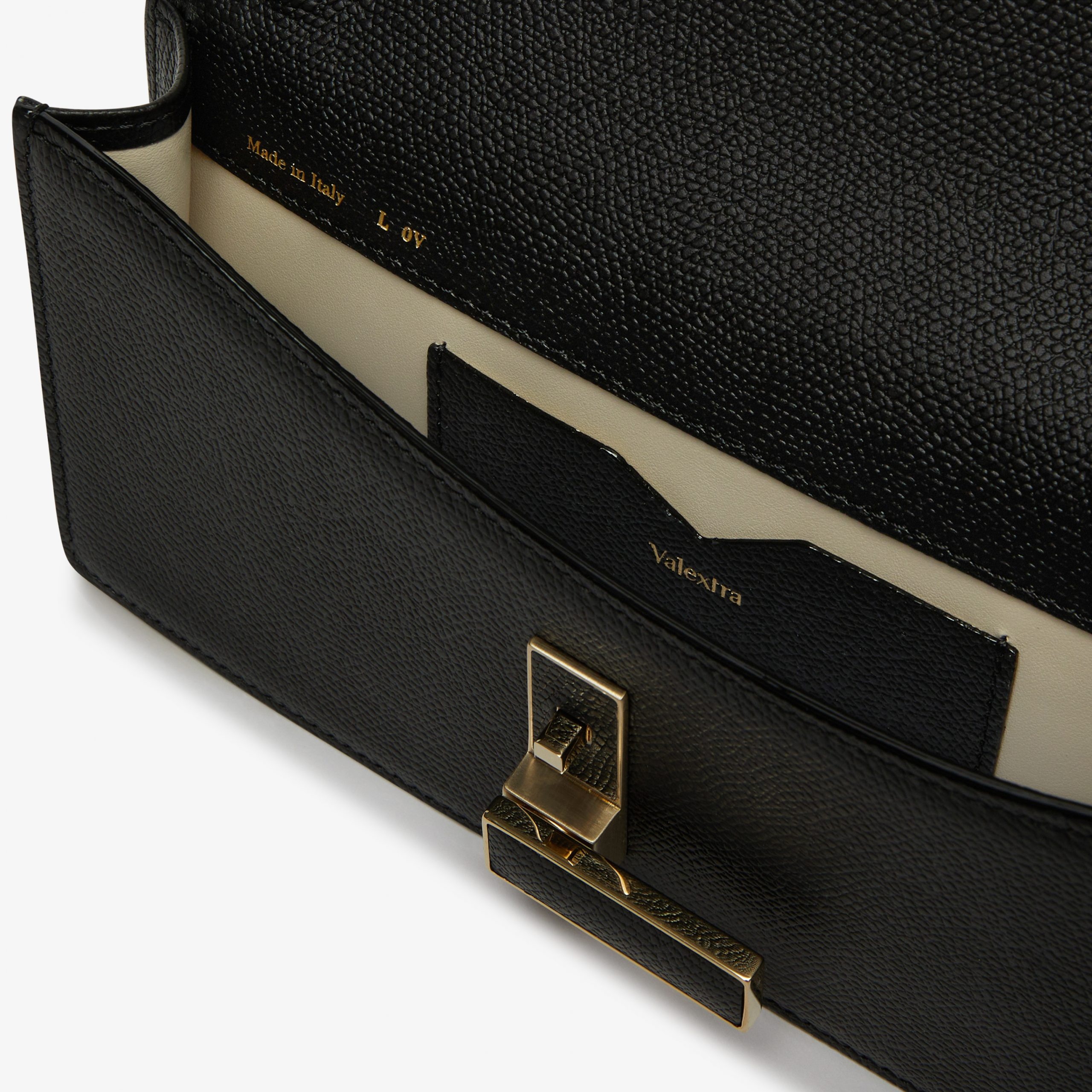 Valextra – Iside Clutch Black - 3