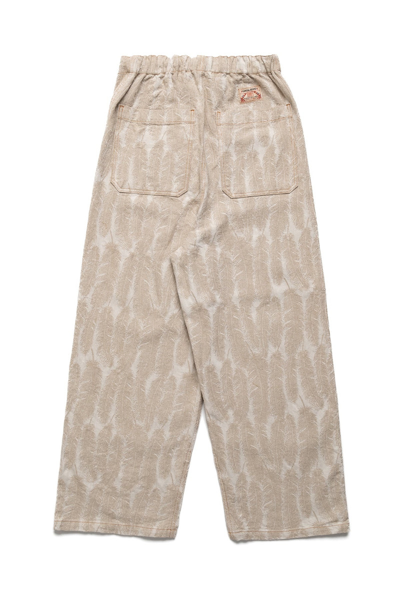 Kapital 12oz MAGPIE Denim W-Knee EASY Baggy Pants - Ecru outlook