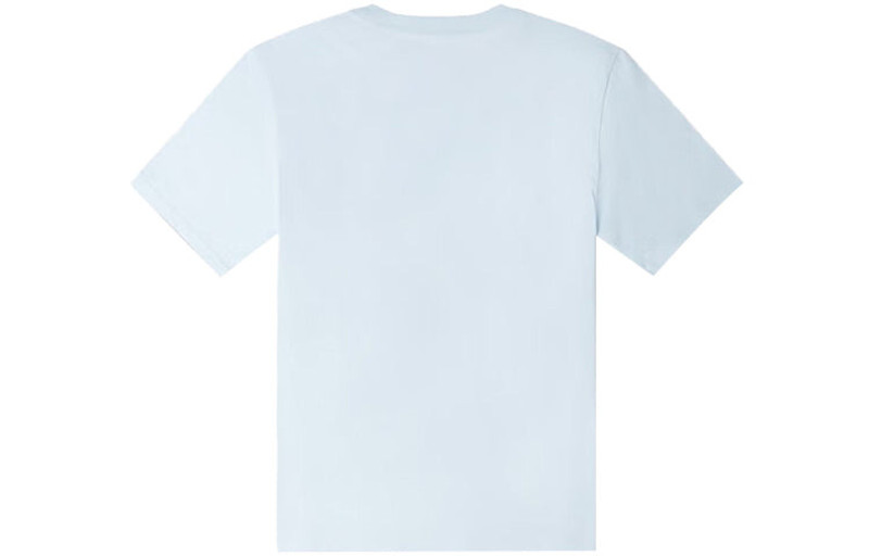 Converse Converse Go-To Embroidered Star Chevron Standard-Fit T-Shirt 'Light Blue' 10023876-A17 outlook