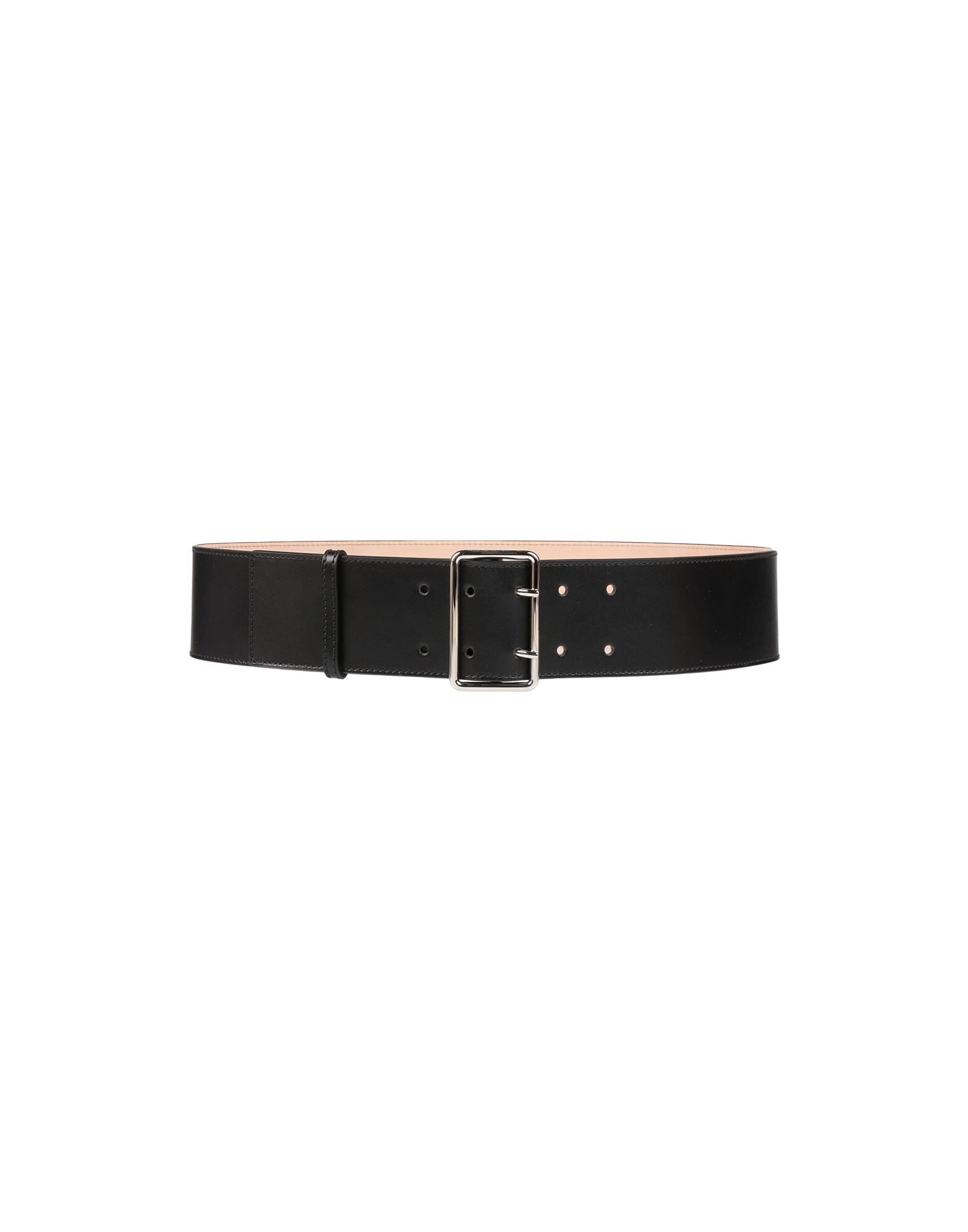 Black Women's High-waist Belt - 1