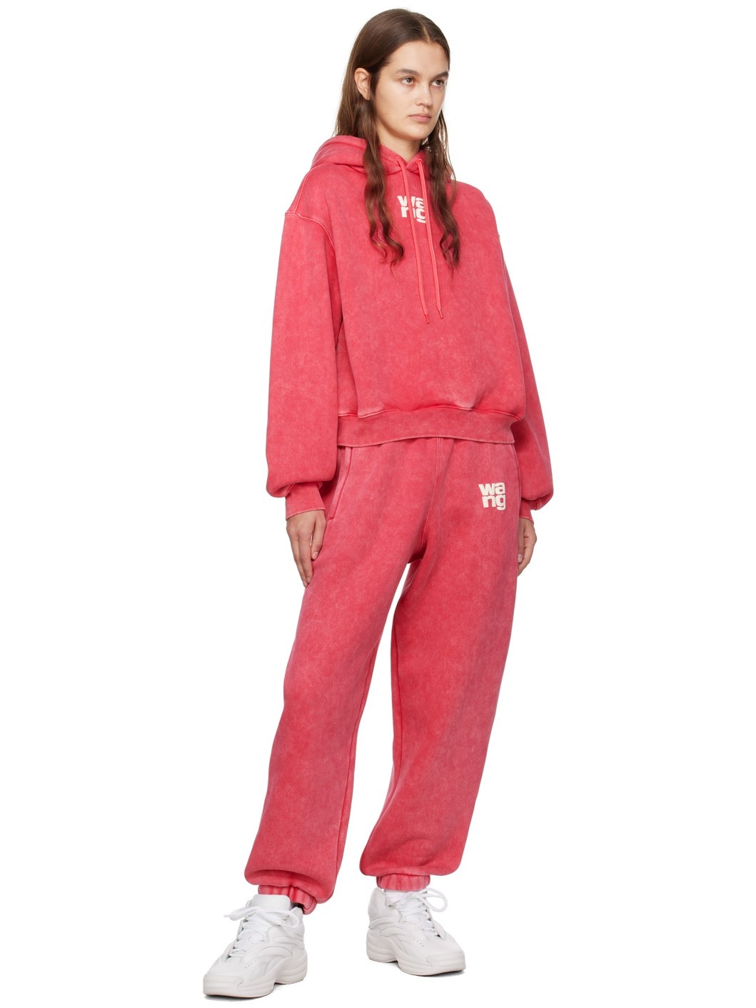 Pink Bonded Hoodie - 4