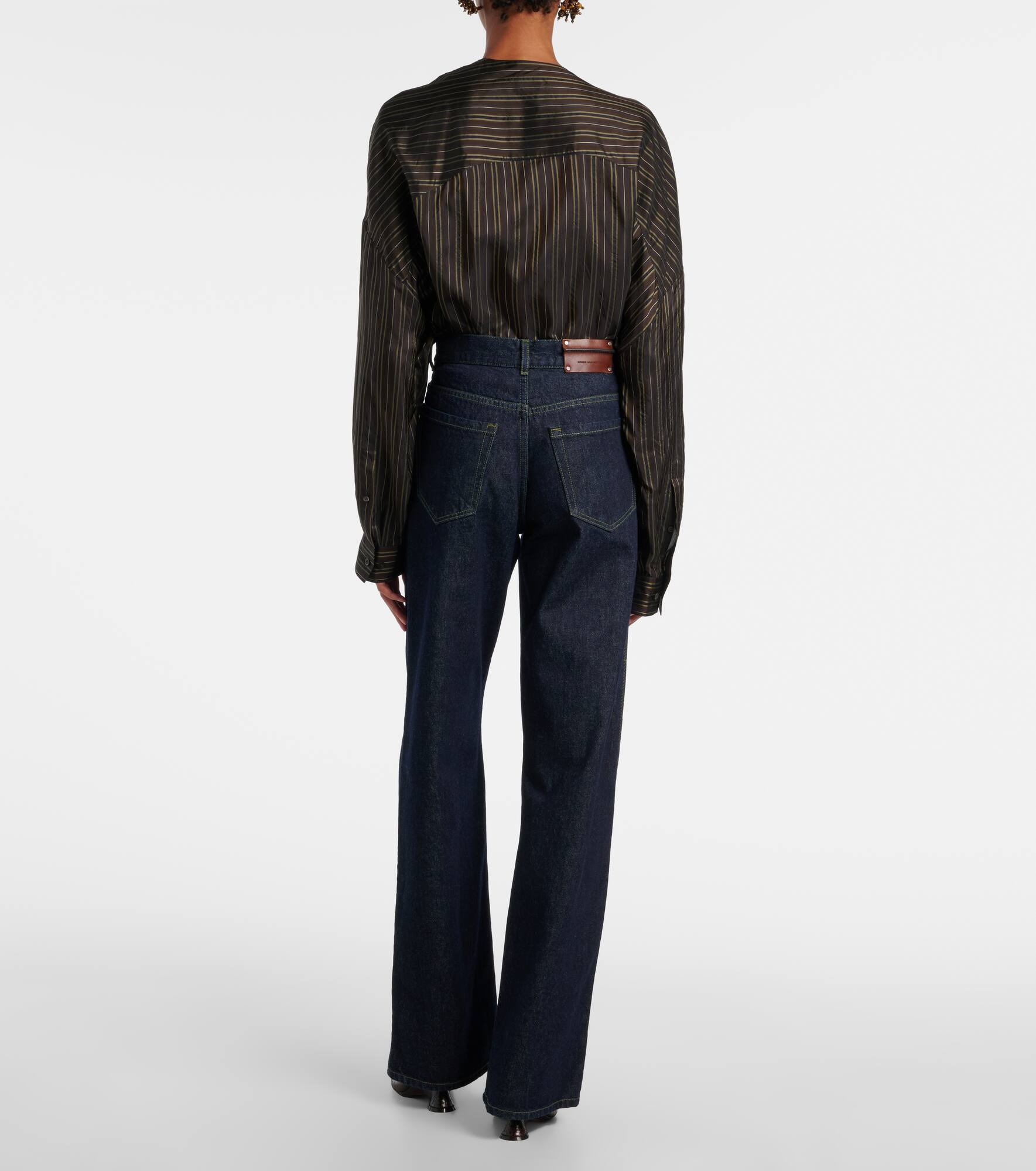 High-rise wide-leg jeans - 3