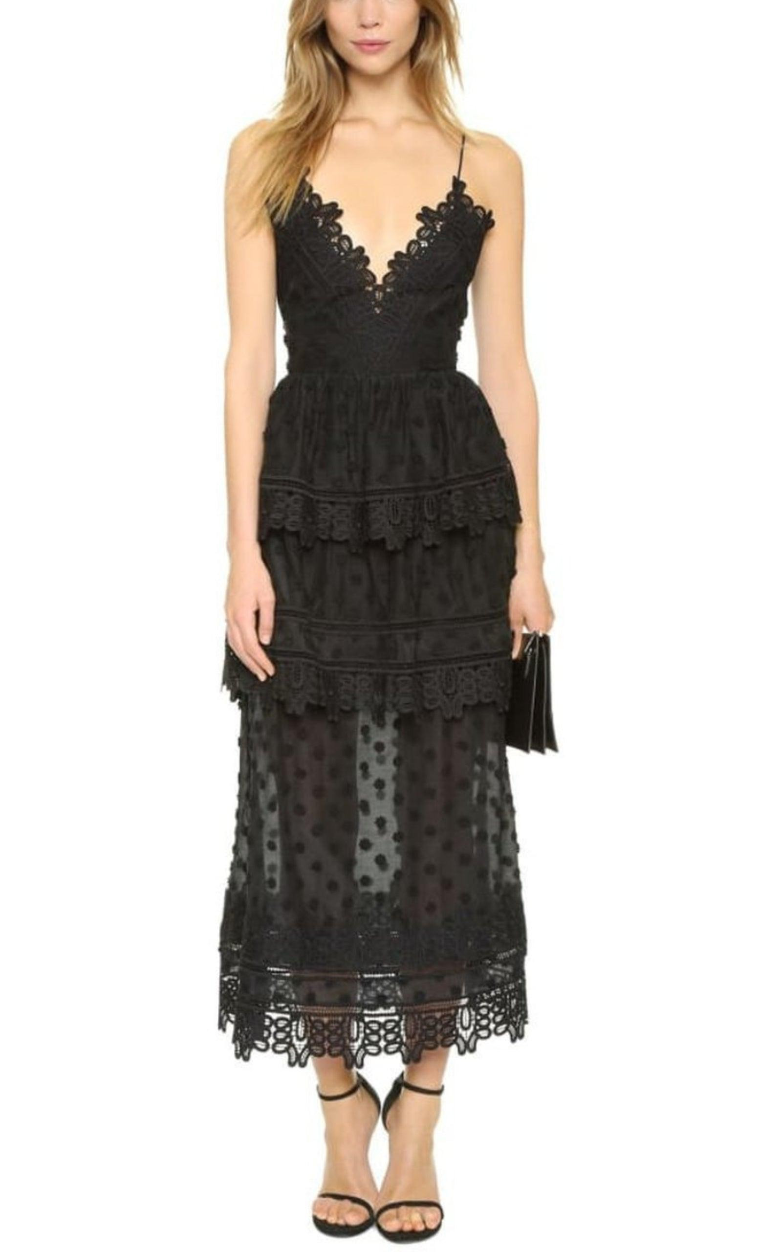 Ivy Coton Blend Lace Dress - 2