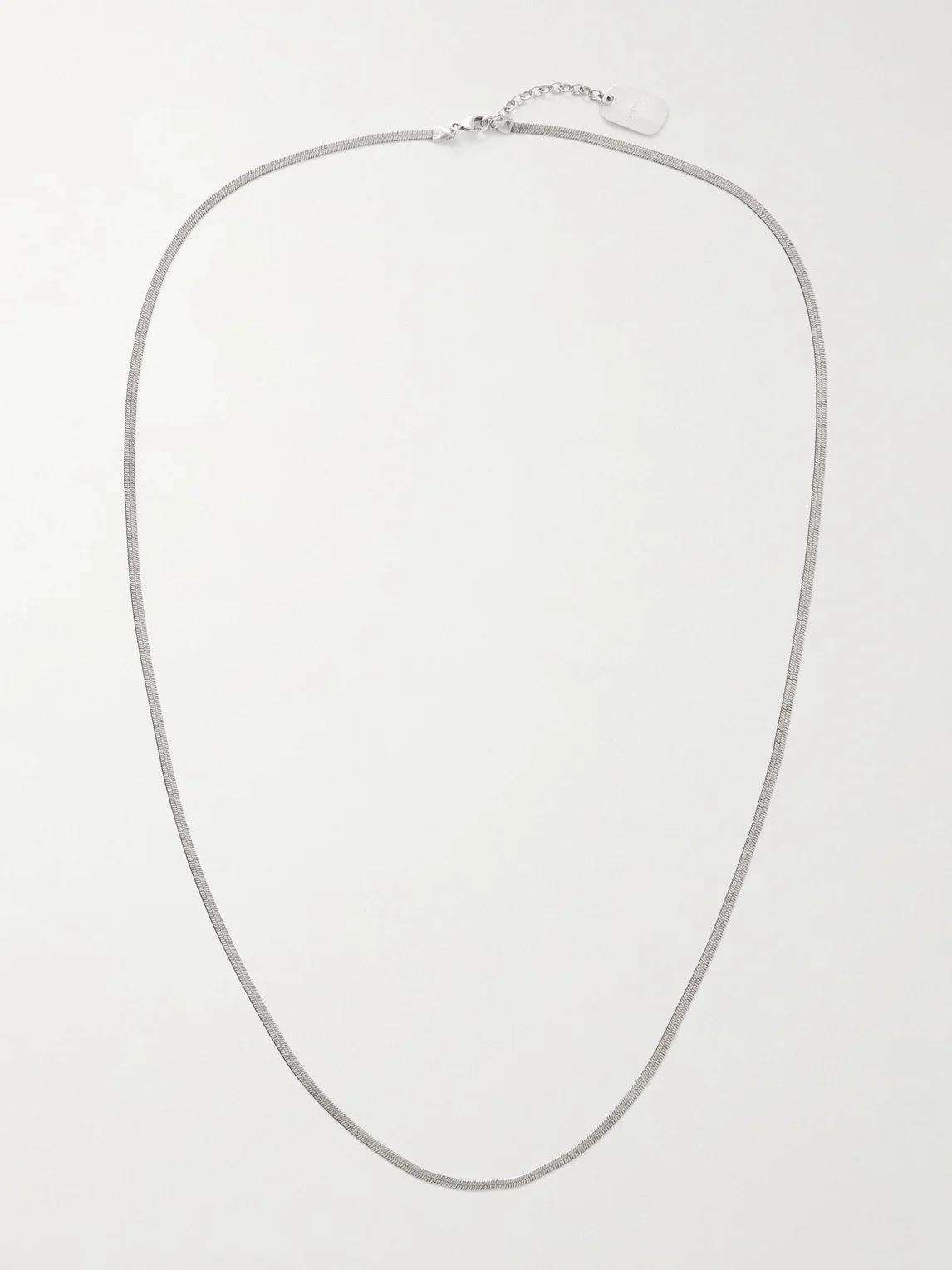 Silver-Tone Chain Necklace - 1