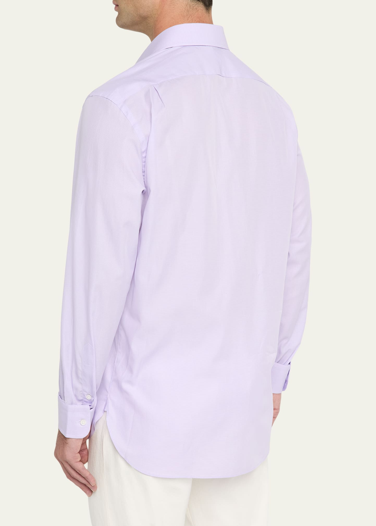 Men's Cotton Micro-Houndstooth Classic Fit Sport Shirt - 3