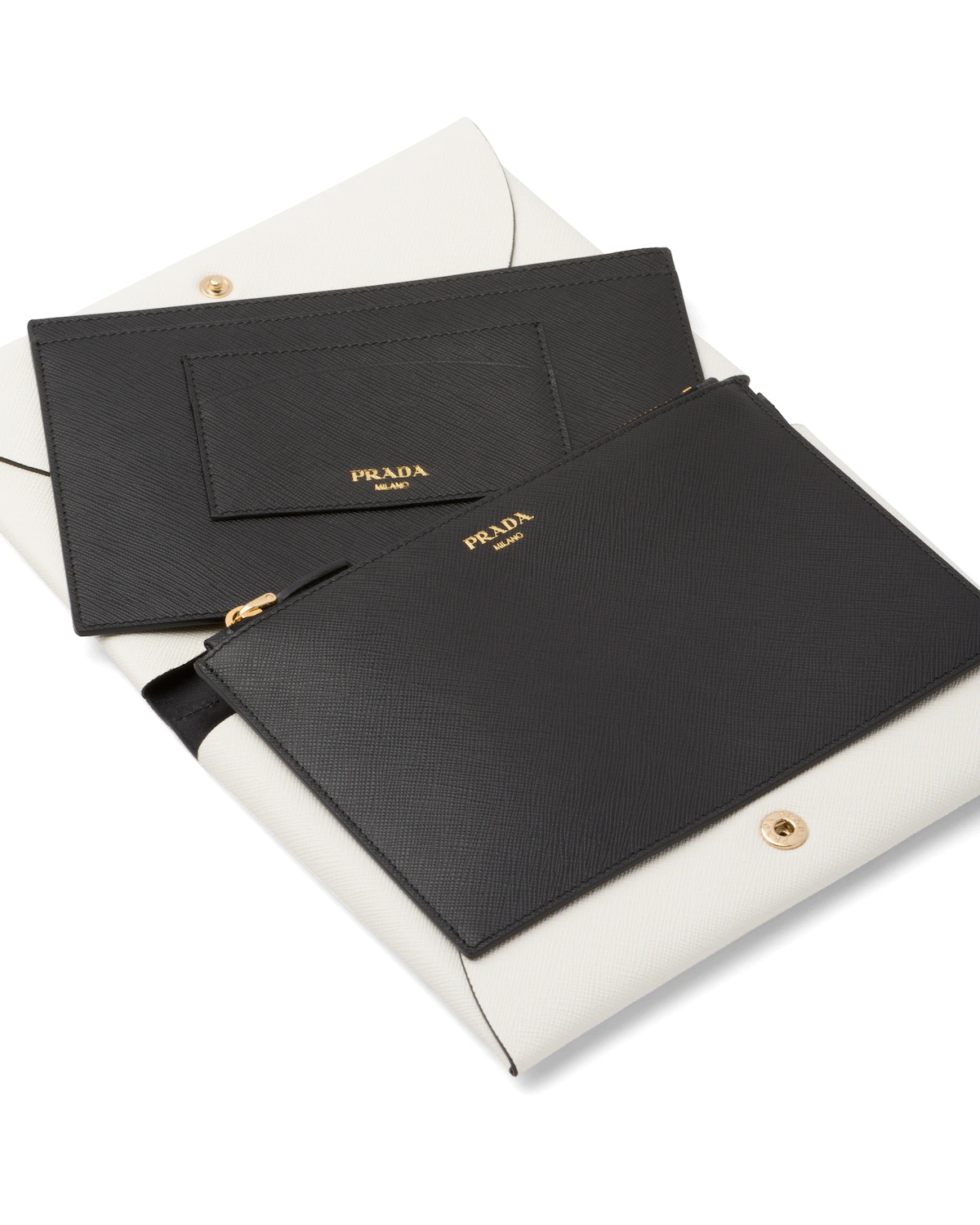 Small Saffiano leather document holder - 6