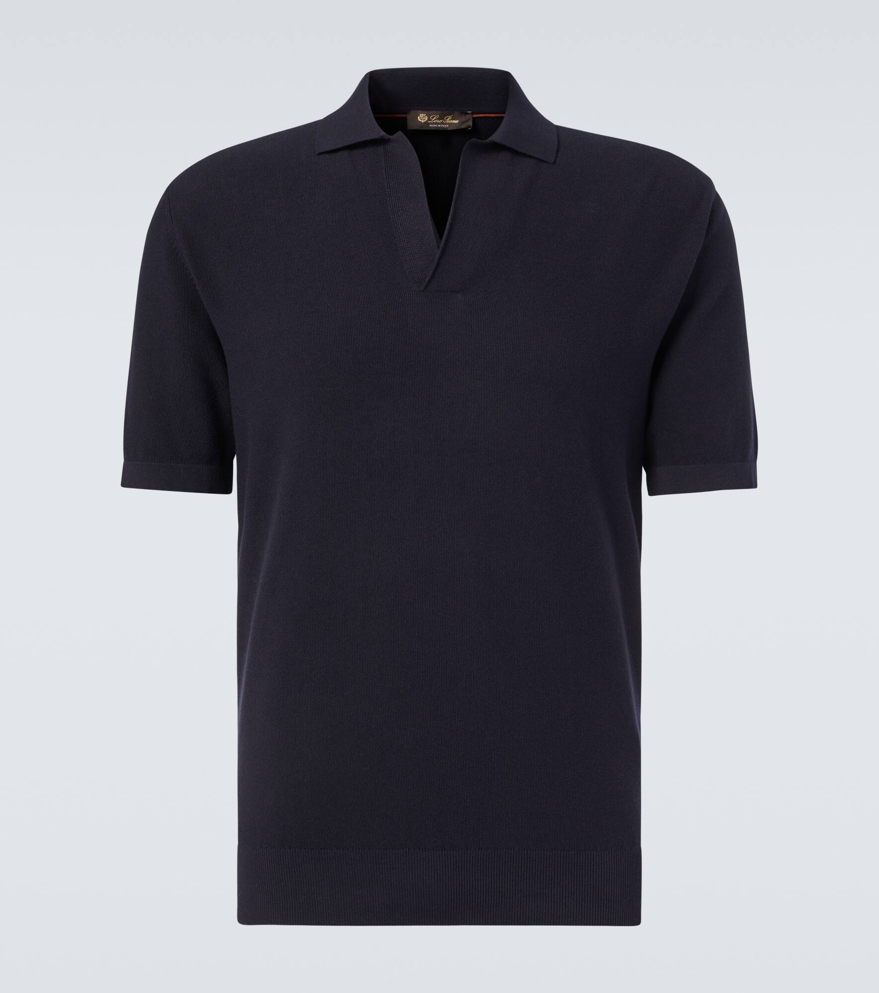 Walkery cotton and silk polo shirt - 1