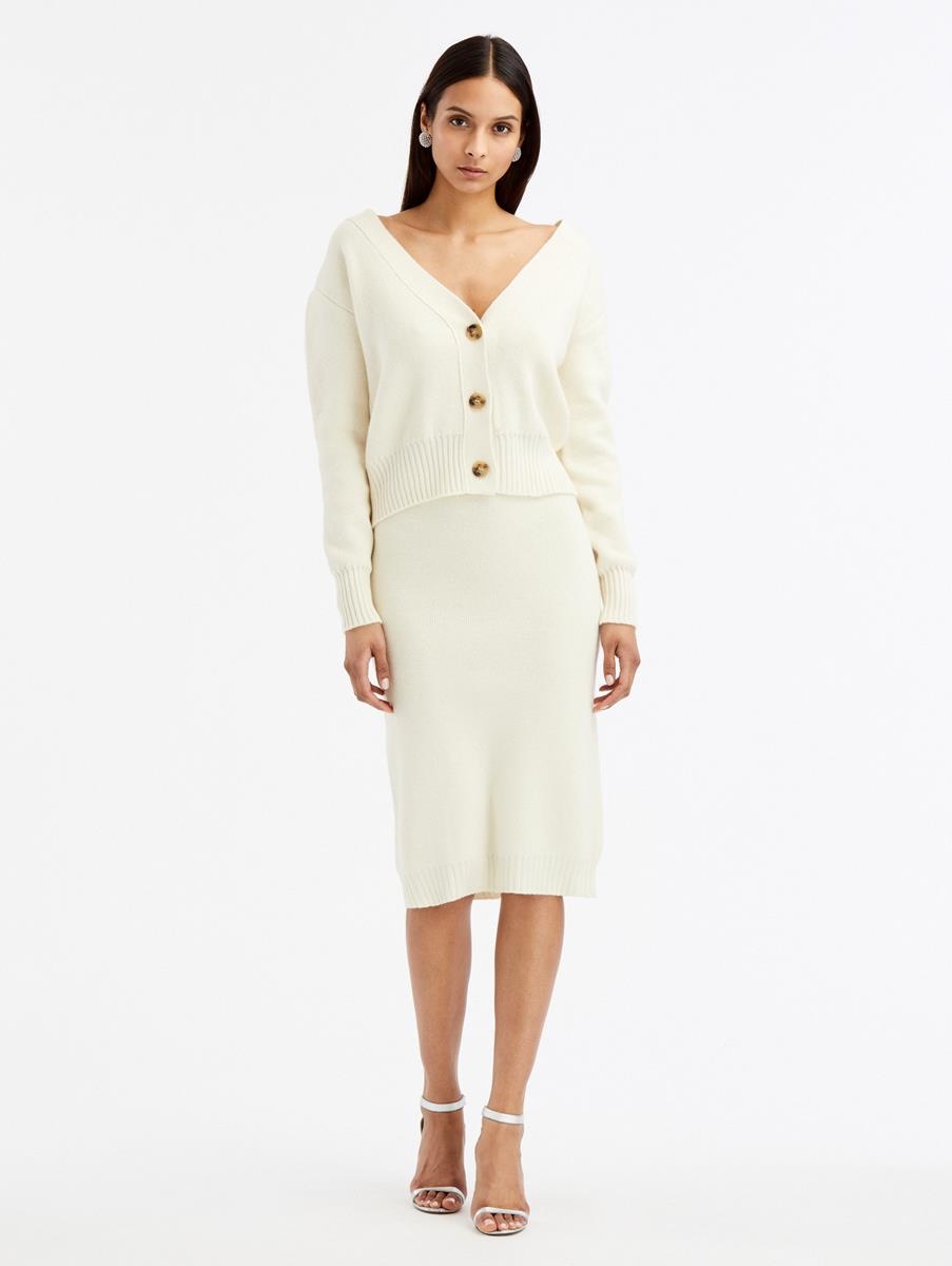 CASHMERE BOXY CARDIGAN - 2