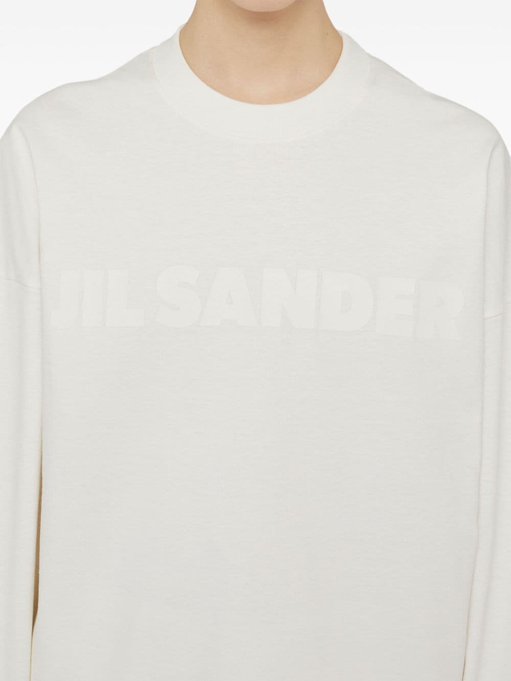 logo-print long-sleeve T-shirt - 5