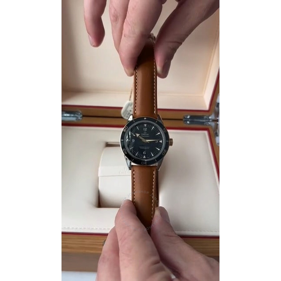 Omega Seamaster Automatic Black Dial Men's Watch 233.22.41.21.01.001 - 4