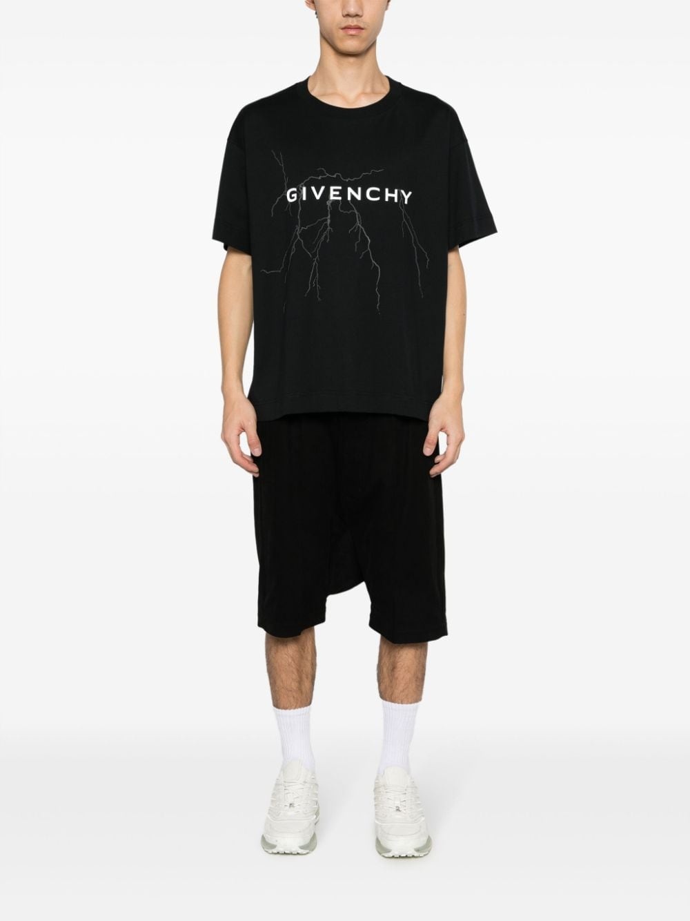 logo-print cotton T-shirt - 2