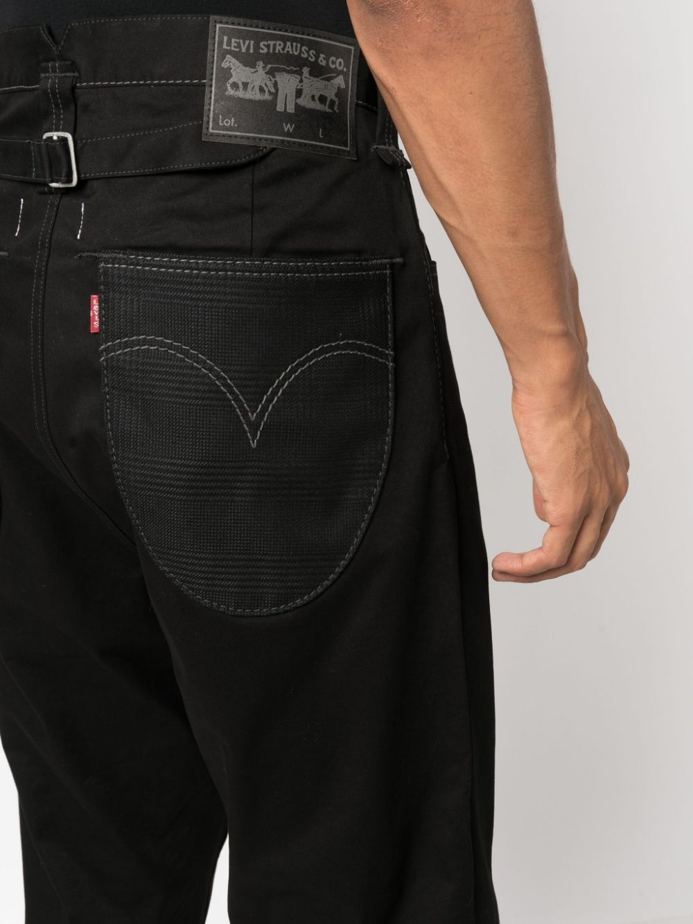 × Levi's mid-rise cropped trousers - 5