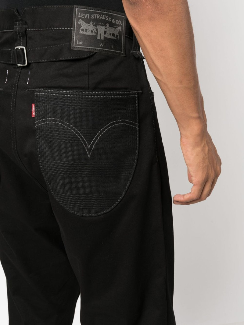 × Levi's mid-rise cropped trousers 5