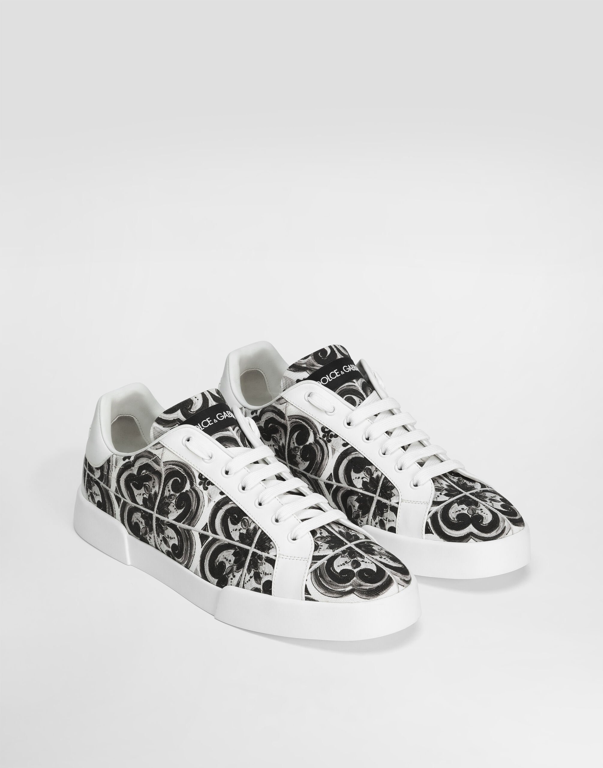 Majolica-print Portofino light strobel sneaker - 2