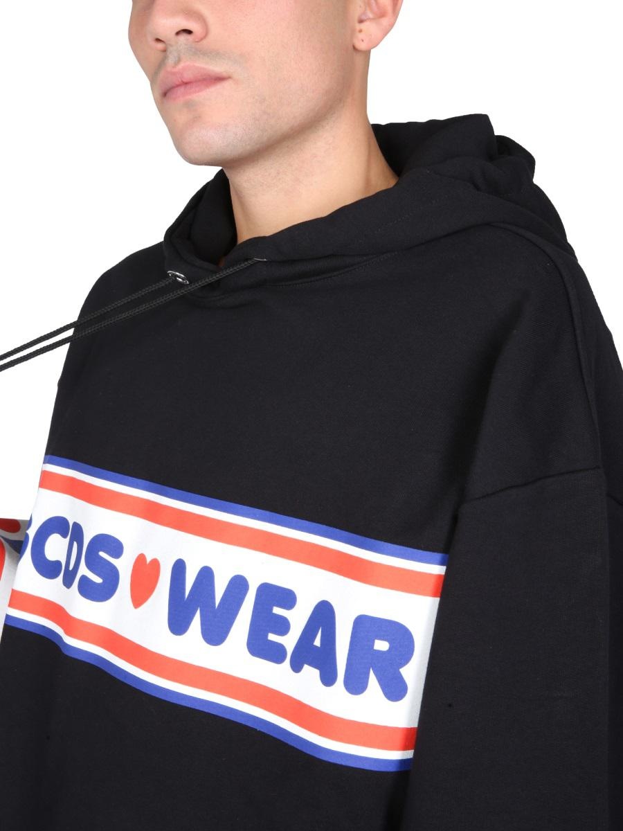 パーカー・フーディ GCDS FW21 \"CUTE TAPE\" LOGO SWEATSHIRT (CC94M021505_01) GCDS GCDS 