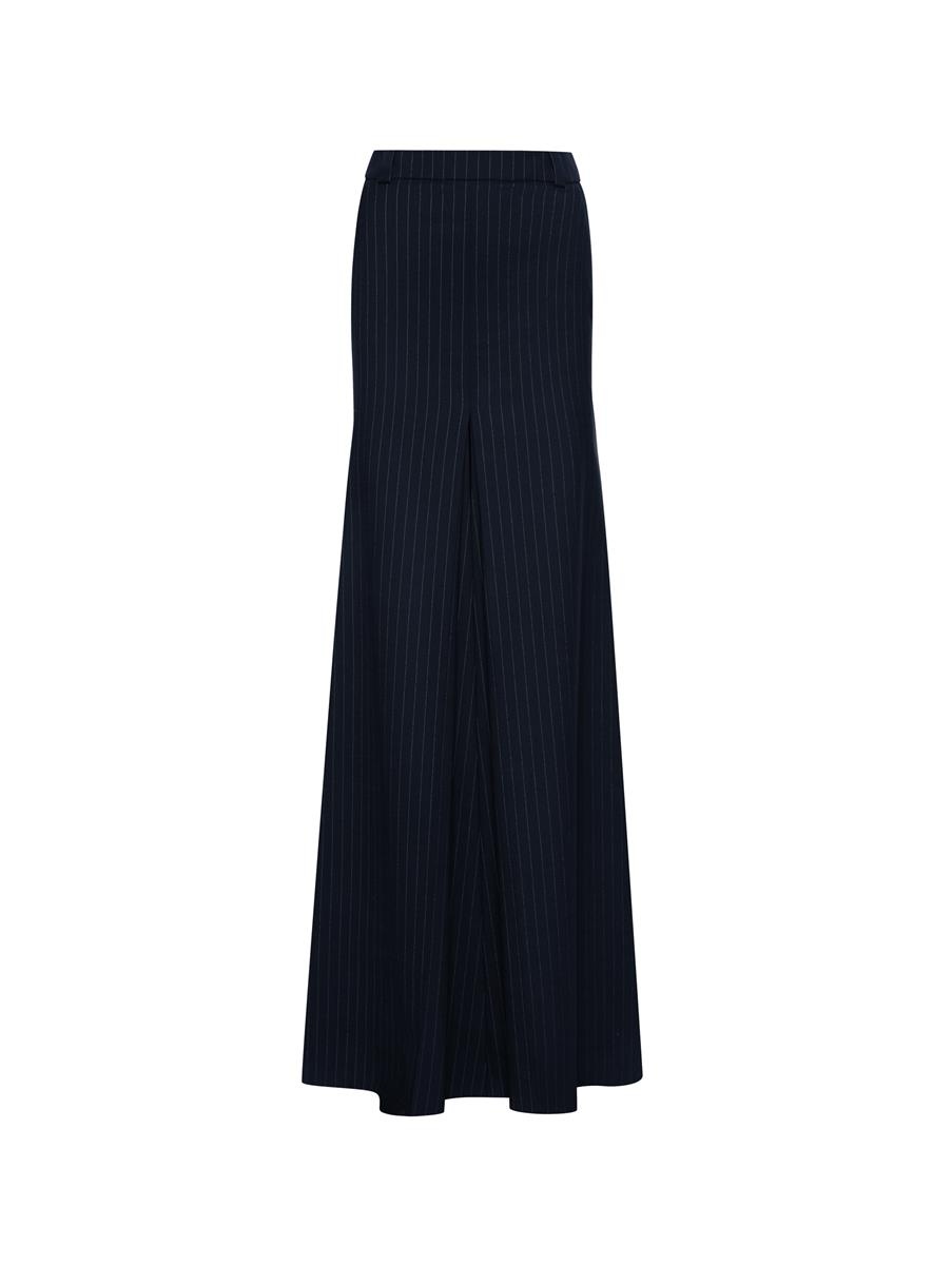 PINSTRIPED MAXI SKIRT - 1