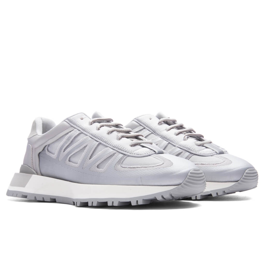 50/50 RUNNER SNEAKERS - SILVER - 2
