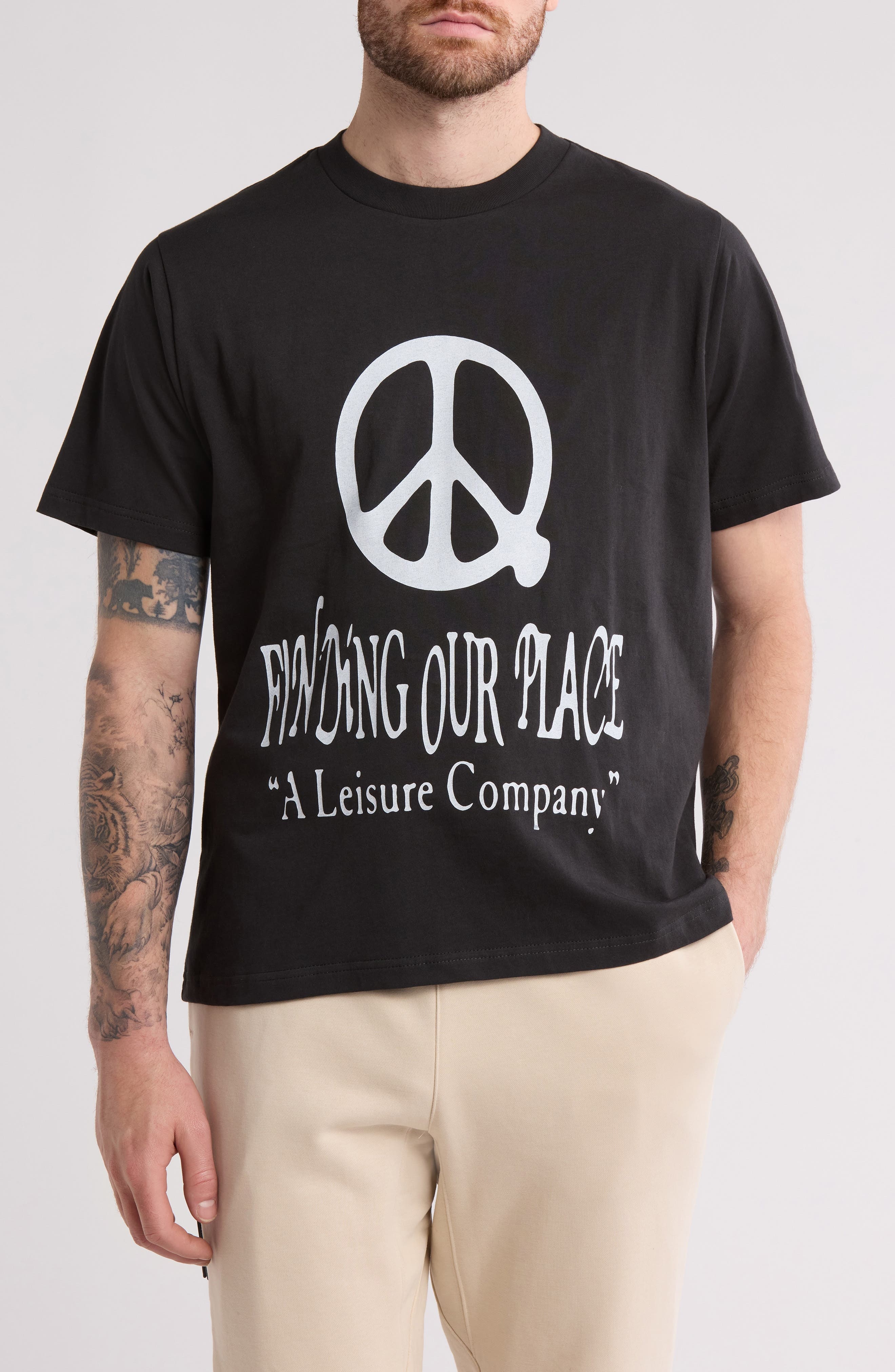 Museum of Peace & Quiet Our Place Cotton Graphic T-Shirt in Black at Nordstrom - 1