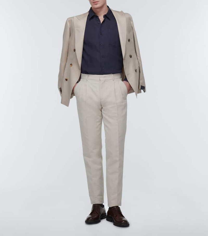 Vilebrequin Caroubis linen shirt outlook