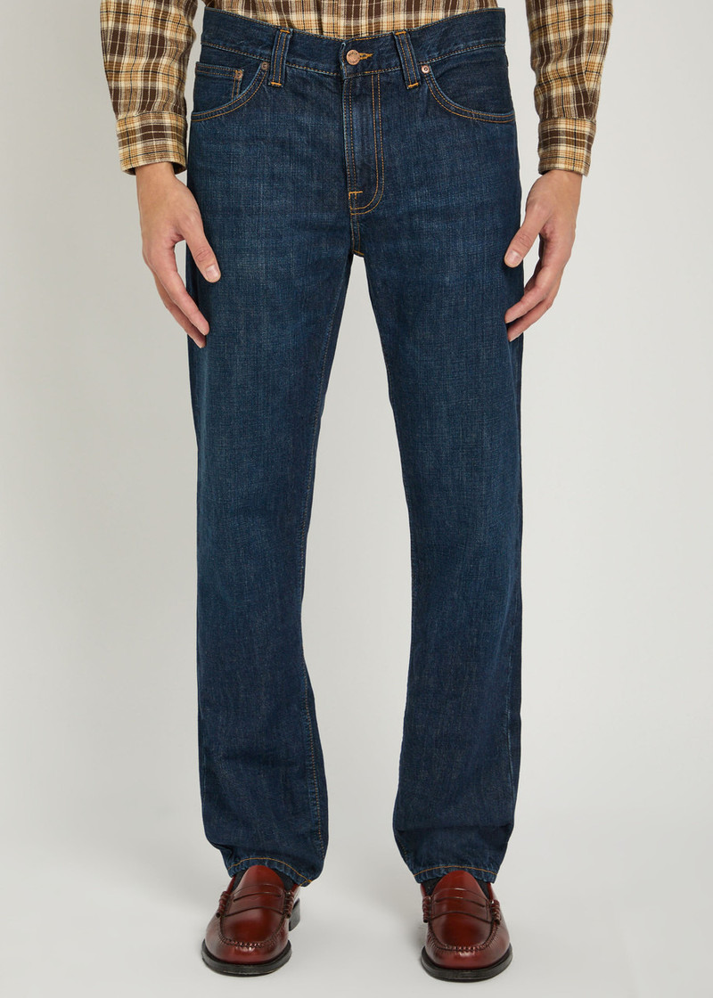 Nudie Jeans Nudie Jeans Gritty Jackson Straight-leg Jeans outlook