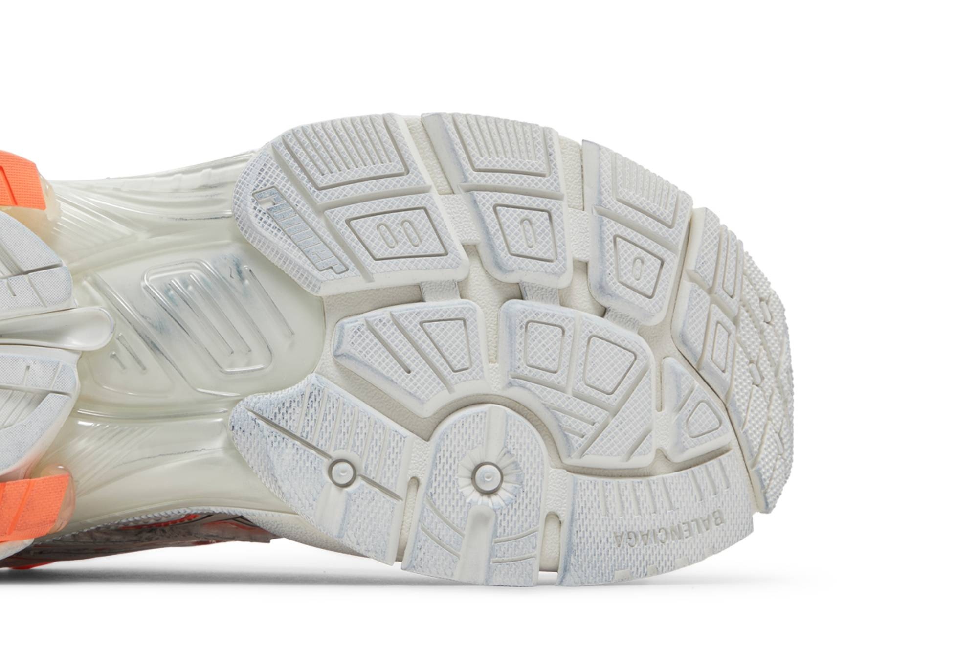 Balenciaga Wmns Runner Sneaker 'White Fluo Orange' - 5