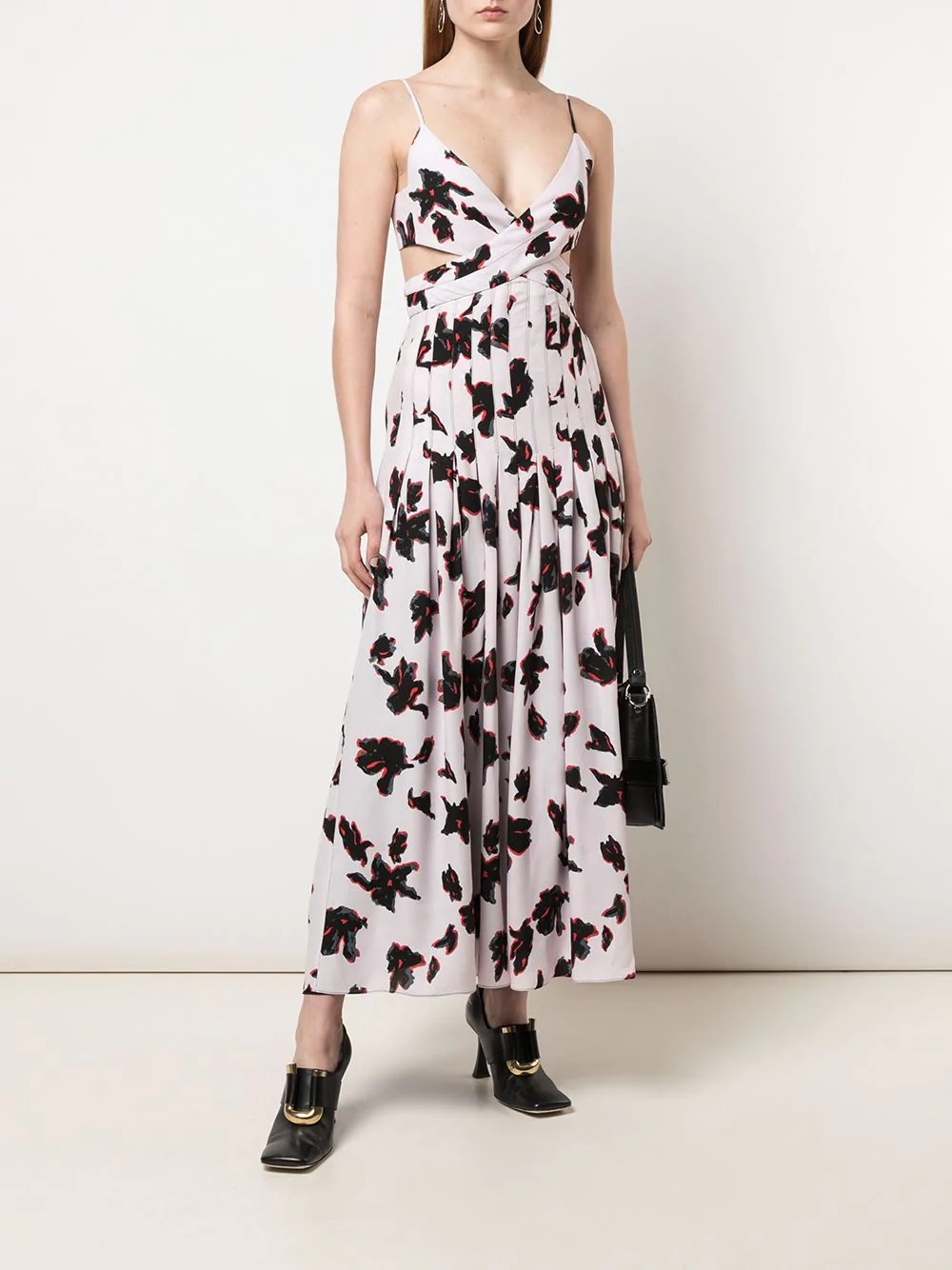 printed iris maxi dress - 2