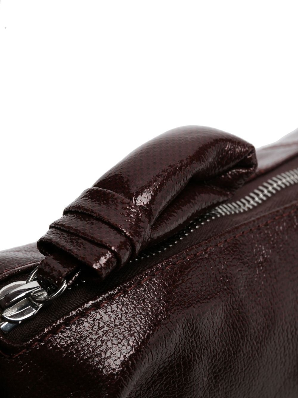 Croissant leather shoulder bag - 4