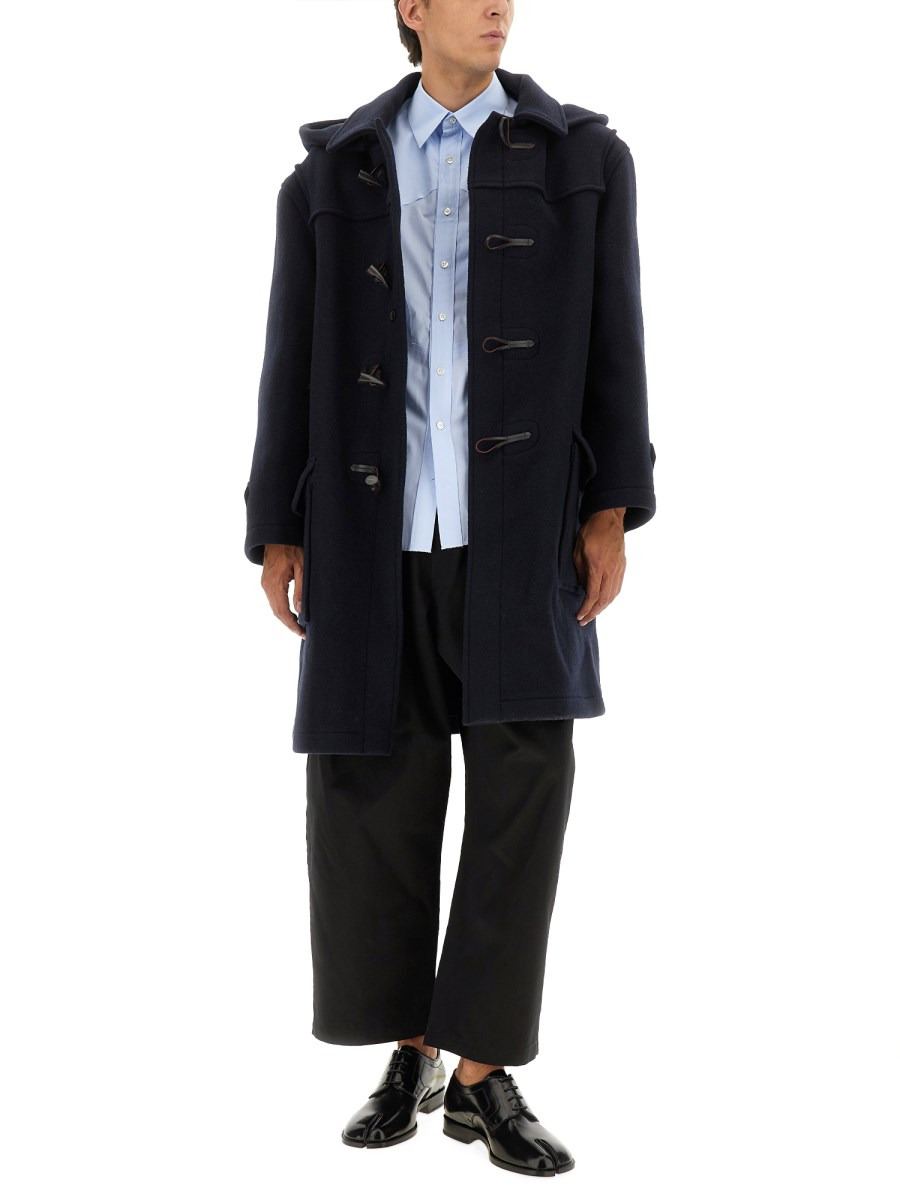 REVERSIBLE WOOL COAT - 2