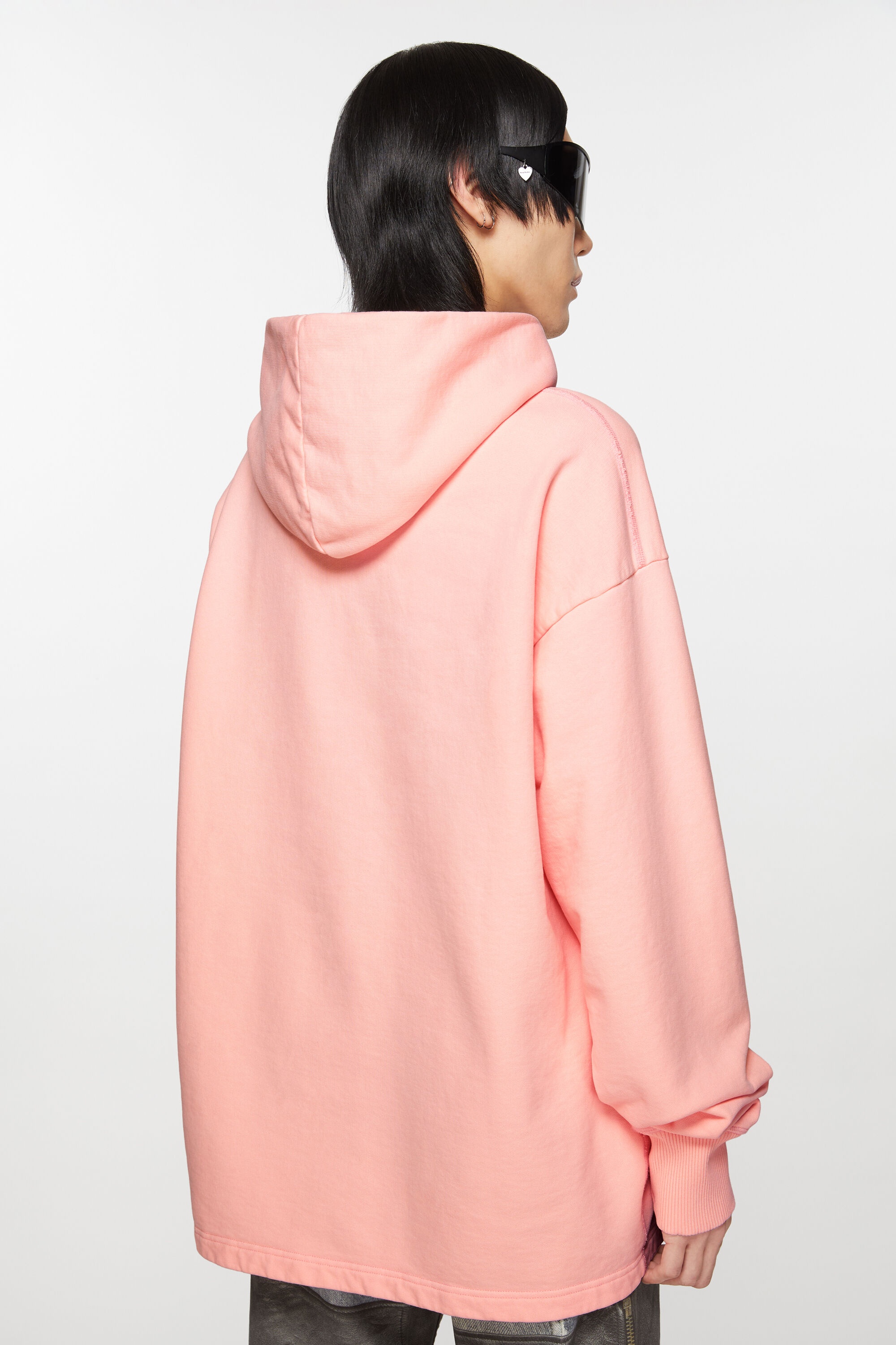 Stamp logo hoodie - Pale Pink - 3