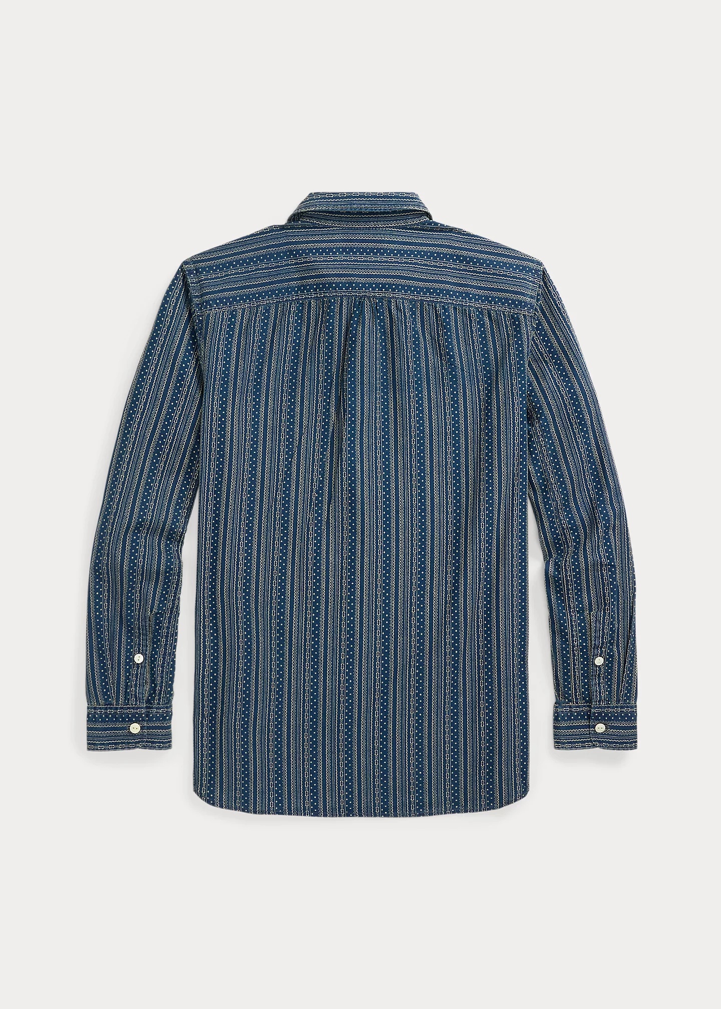 Indigo Print Workshirt - 2