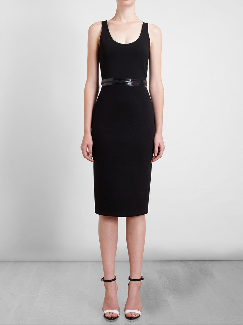 Givenchy zip detail pencil dress outlook