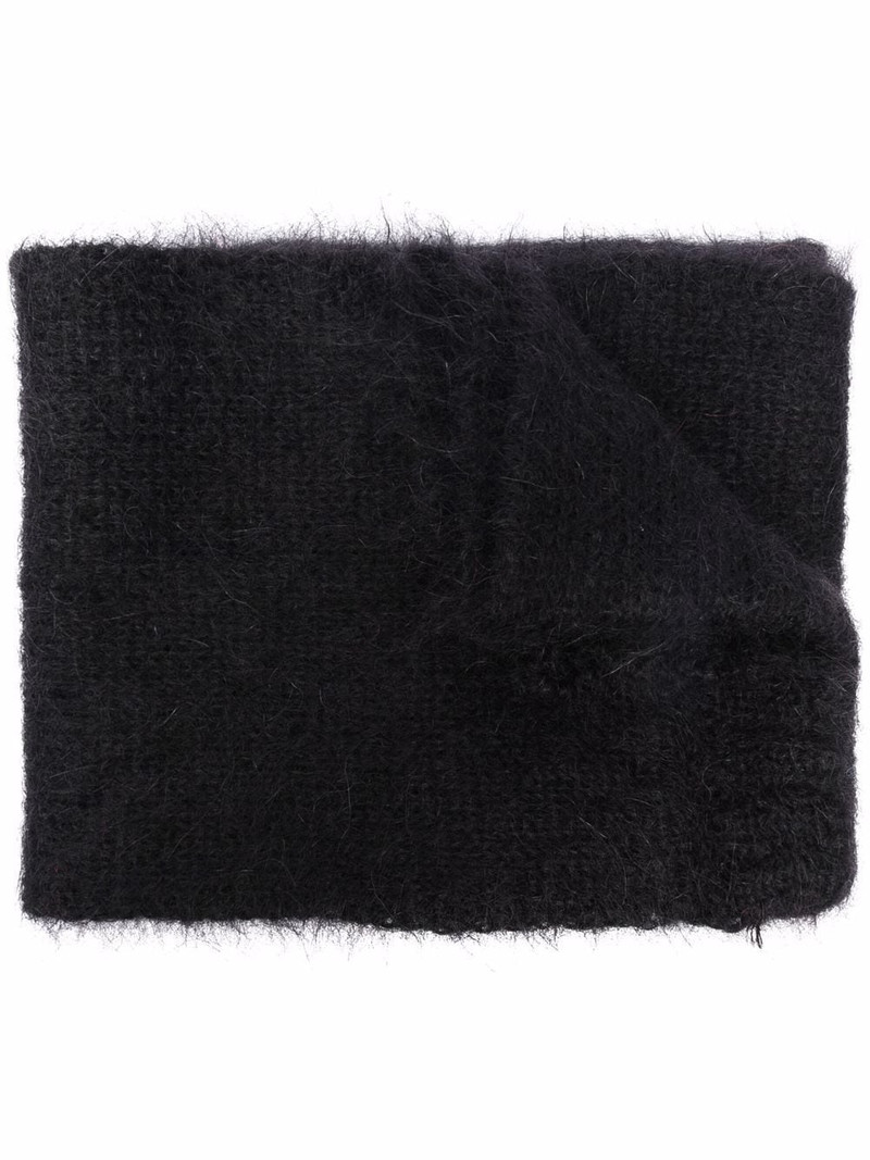 extra long mohair-blend scarf 1