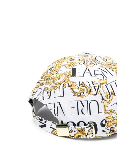 VERSACE JEANS COUTURE Baroque-print baseball cap outlook