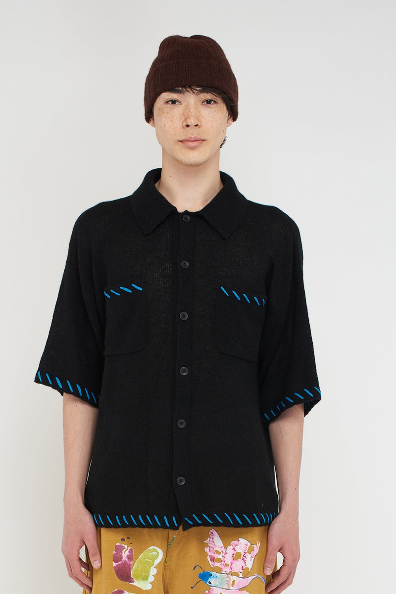 The Elder Statesman NIMBUS WHIP RELAX BTN SHIRT SS outlook