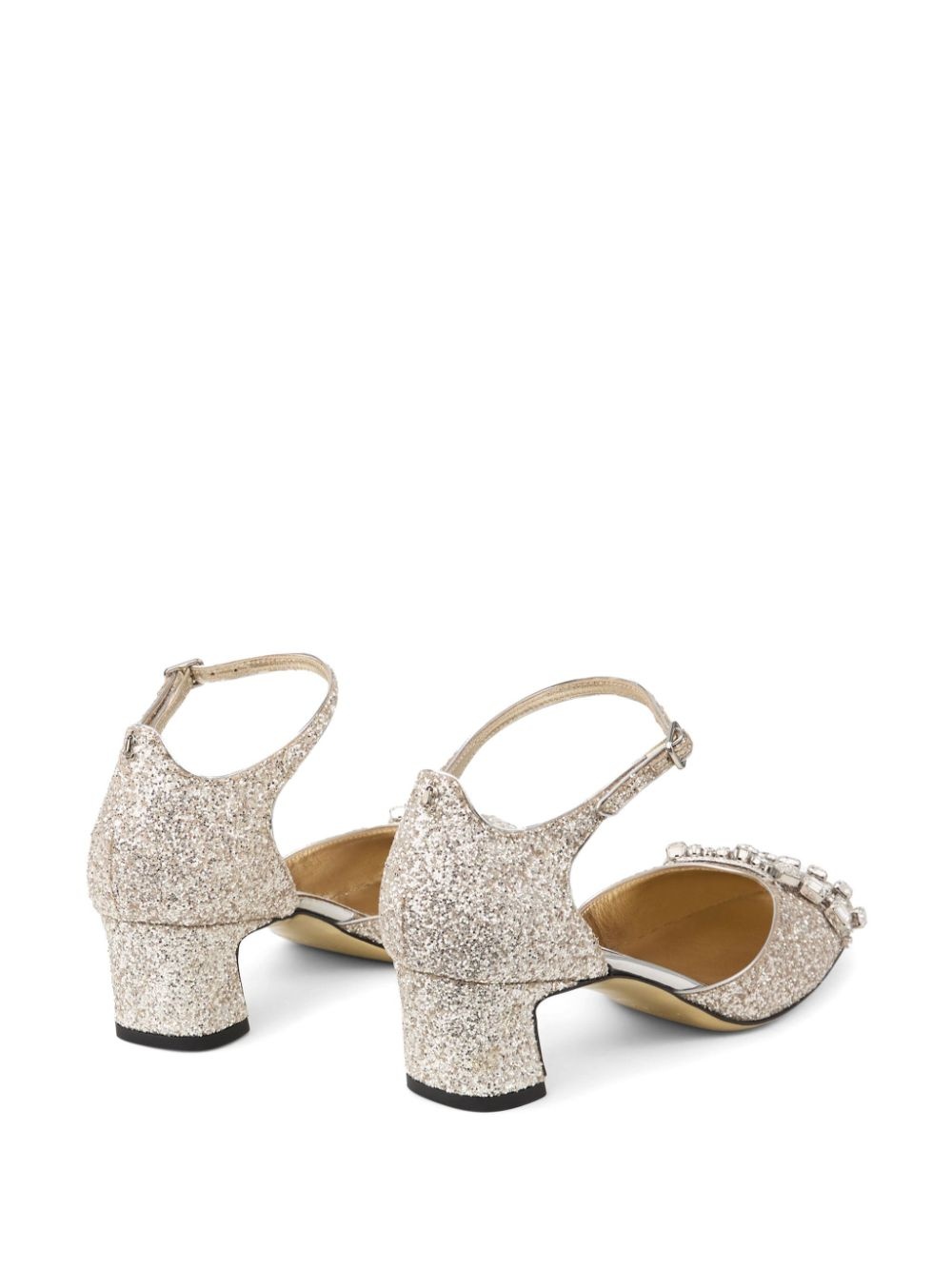 45mm leather pumps - 3