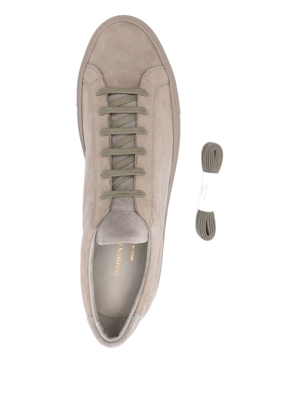 suede leather sneakers - 4