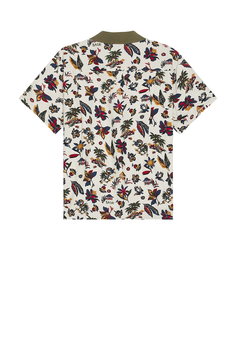 Car Race Tropical Print Polo Shirt - 2