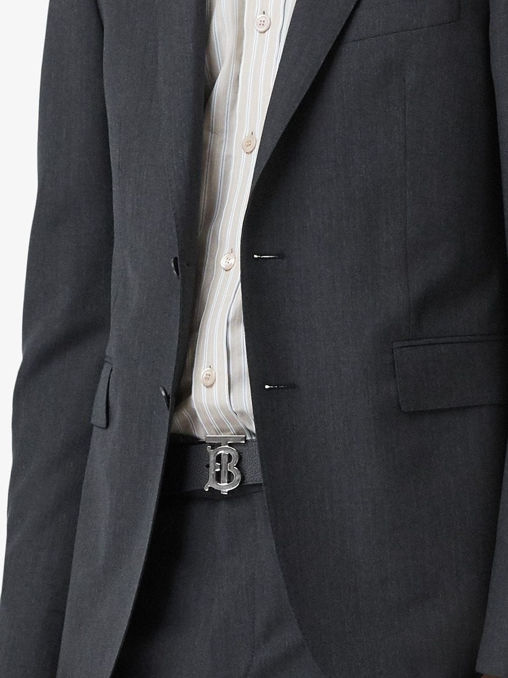 slim-fit tailored suit - 6